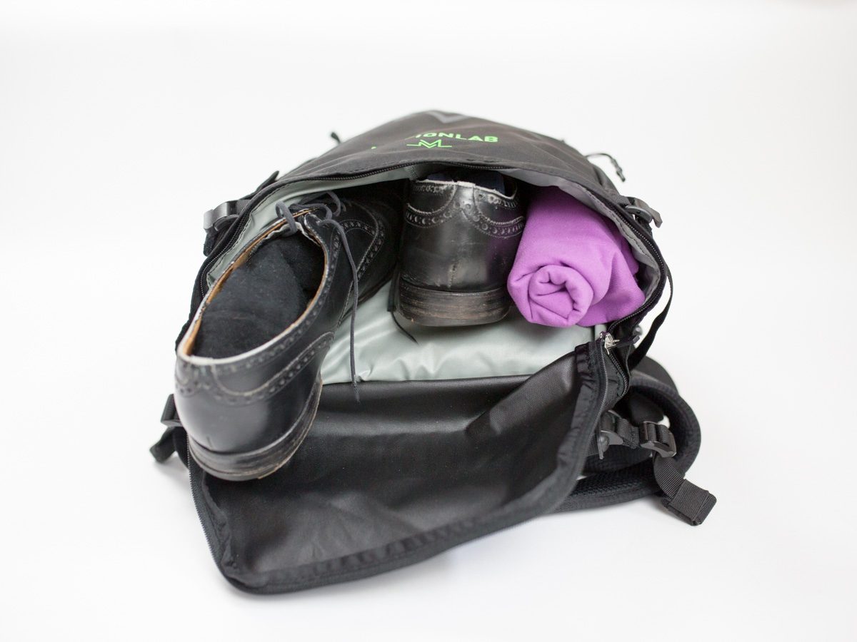 Motionlab Rucksack shoe pocket